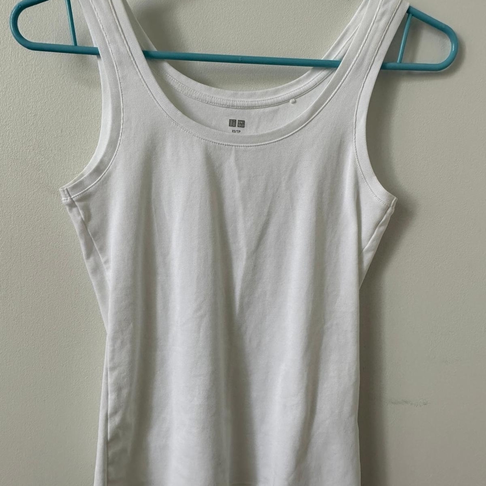 Uniqlo Women's Essential White Tank Top